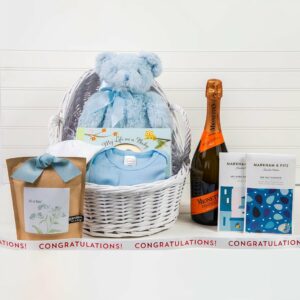 Baby Boy Congratulations Prosecco Gift Set by GiftBasket.com