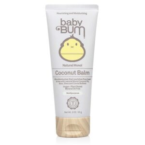 Baby Bum Monoi Coconut Balm Natural Fragrance - 3.0 oz