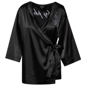 Baby Phat Womens Baby Phat Boxing Robe - Womens Black Size S