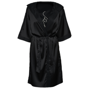 Baby Phat Womens Baby Phat Kimono - Womens Black Size XL