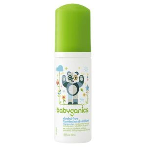 Babyganics Alcohol-Free Foaming Hand Sanitizer Fragrance Free - 1.69 oz