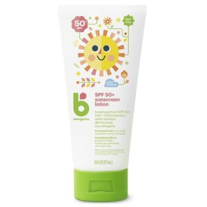 Babyganics Sunscreen Lotion, SPF 50+ Fragrance Free - 6.0 oz