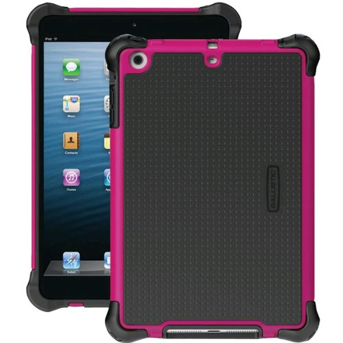 Ballistic Tough Jacket for Apple iPad Mini - Black / Pink