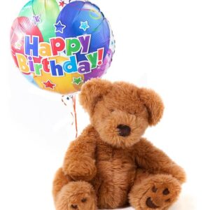 Balloons - Happy Birthday Bear & Balloon - Regular