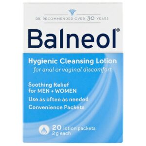 Balneol Hygienic Cleansing Lotion Packets - 20.0 ea