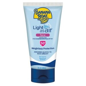 Banana Boat Light as Air Face Sunscreen Lotion SPF 50 - 3.0 fl oz