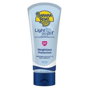 Banana Boat Light as Air Sunscreen Lotion SPF 50 - 6.0 fl oz