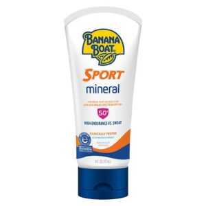 Banana Boat Sport 100% Mineral Sunscreen Lotion SPF 50+ - 6.0 fl oz