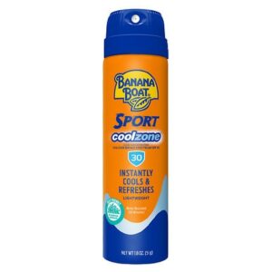 Banana Boat Sport Cool Zone Clear Spray Sunscreen SPF 30 - 1.8 oz