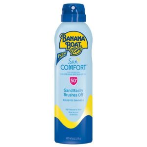 Banana Boat SunComfort Clear Sunscreen Spray SPF 50+ - 6.0 oz