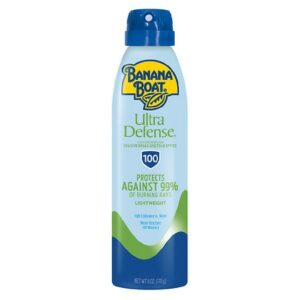 Banana Boat Ultra Defense Clear Sunscreen Spray SPF 100 - 6.0 oz