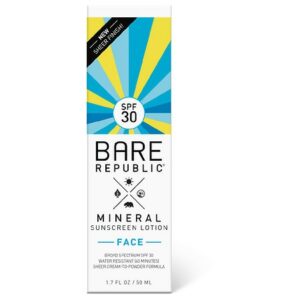 Bare Republic Face Mineral Sunscreen Lotion SPF 30 - 1.7 fl oz