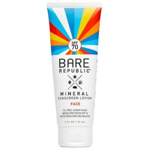 Bare Republic Mineral Face Sunscreen Lotion SPF 70 - 2.0 fl oz