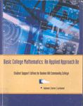 Basic College Math, Student Supplement Edition (Custom)