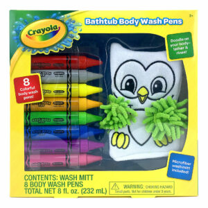 Bath Tub Body Wash Pens & Owl Bath Mitt