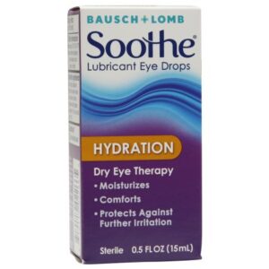 Bausch + Lomb Lubricant Eye Drops, Hydration - 0.5 fl oz