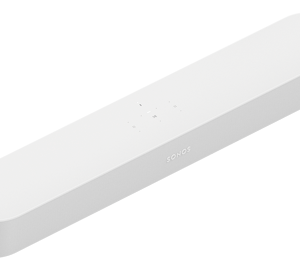 Beam Smart TV Soundbar with Google Assistant & Amazon Alexa Voice Control - AirPlay 2 Compatible - White - Sonos