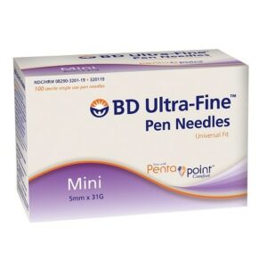 Becton Dickinson Ultra-Fine Pen Needles Mini - 100.0 ea