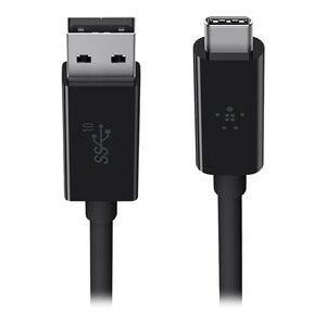 Belkin 3.1 USB-A to USB-C Cable - USB-C cable - USB Type A to USB-C - 3 ft