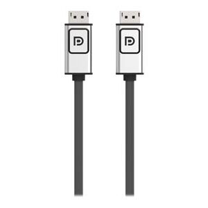 Belkin 6ft DisplayPort 1.2 Cable with Latches, M/M, 4k - DisplayPort cable - 6 ft