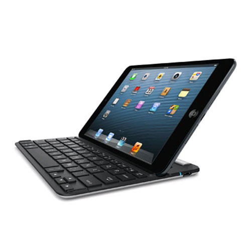 Belkin FastFit Bluetooth Wireless Keyboard Case for Apple iPad Mini (Black And Silver)