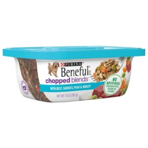 Beneful Prepared Meals Dog Food With Beef, Carrots, Peas & Barley - 10.0 oz