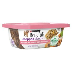 Beneful Prepared Meals Dog Food With Salmon, Sweet Potatoes, Brown Rice & Spinach - 10.0 oz