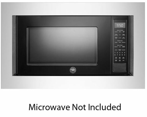 Bertazzoni 30" Silver Built-In Microwave Trim Kit