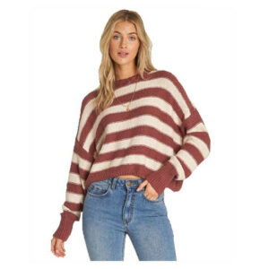 Billabong Til Sunset Sweater Coco Berry Md