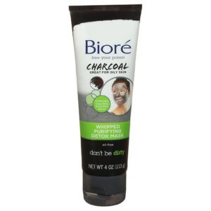 Biore Charcoal Whipped Purifying Detox Mask - 4.0 oz