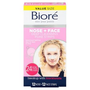 Biore Deep Cleansing Pore Strips Combo - 24.0 ea