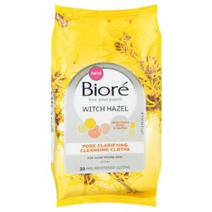 Biore Witch Hazel Pore Clarifying Cloths - 30.0 ea