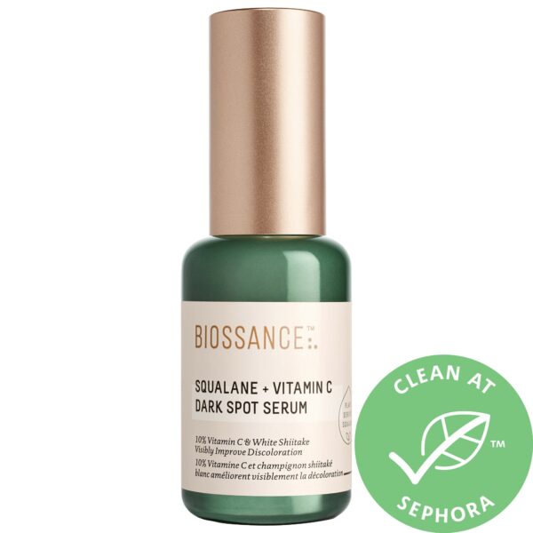 Biossance Squalane + 10% Vitamin C Dark Spot Serum 1.0 oz/ 30 mL