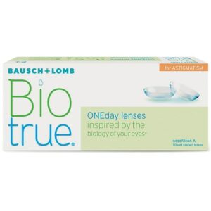 Biotrue ONEday for Astigmatism 30 pack Biotrue ONEday for Astigmatism 30 pack - 1.0 Box