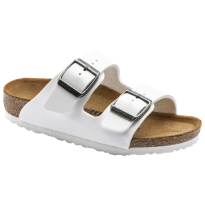 Birkenstock Girls Birkenstock Arizona Sandals - Girls' Preschool Shoes White Size 01.0