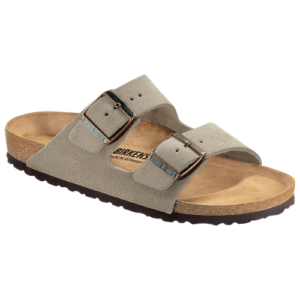 Birkenstock Mens Birkenstock Arizona Suede - Mens Shoes Taupe/Gray Size 09.0