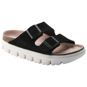 Birkenstock Womens Birkenstock Arizona Chunky - Womens Shoes Black/Black Size 05.0