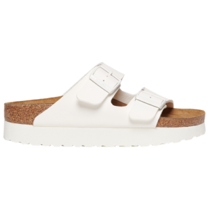 Birkenstock Womens Birkenstock Arizona Platform - Womens Shoes White/White Size 06.0