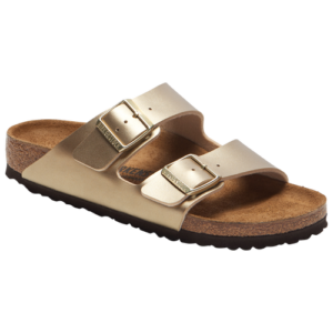 Birkenstock Womens Birkenstock Arizona Split - Womens Shoes Gold Size 07.0