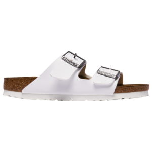 Birkenstock Womens Birkenstock Arizona Split - Womens Shoes White/White Size 05.0