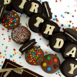 Birthday Chocolate Covered OREO Cookies - Regular