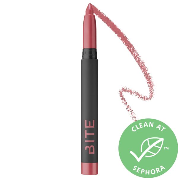 Bite Beauty Power Move Creamy Matte Lip Crayon Tatin 0.05 oz/ 1.5 g