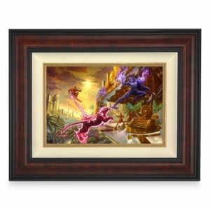 ''Black Panther'' Framed Limited Edition Canvas by Thomas Kinkade Studios Official shopDisney