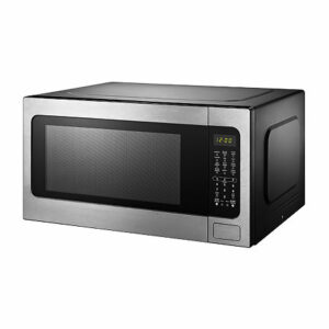 Black+Decker EM262AMY-PHB 2.2 Cu. Ft. Digital Microwave w/ Sensor, One Size , Stainless Steel