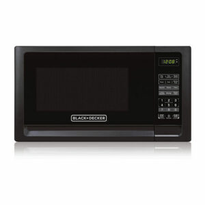 Black+Decker EM925AFO 0.9 Cu. Ft. Digital Microwave, One Size , Black