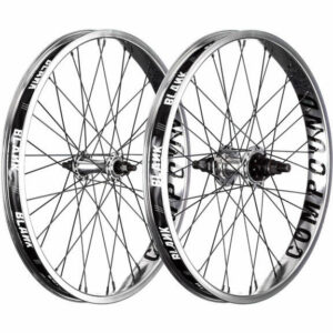 Blank Compound XL BMX Wheelset - 20" - Polished