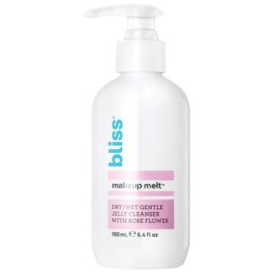 Bliss Makeup Melt Cleanser - Dry/Wet Gentle Jelly Cleanser Lavender - 6.4 fl oz