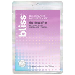 Bliss The Detoxifier Holographic Foil Sheet Mask - 1.0 ea