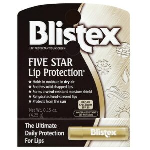 Blistex Five Star Lip Protectant/Sunscreen SPF 30 - 0.15 oz