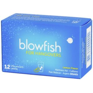 Blowfish for Hangovers Effervescent Tablets - 12.0 ea